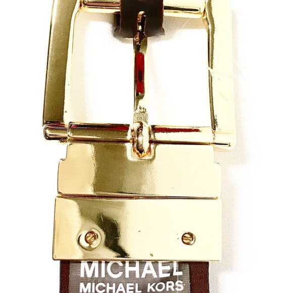 NWT MICHAEL KORS Reversible Logo Belt